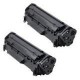compatible Toneres Impresora HP LASERJET  1018 Pack 2