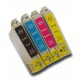  Compatibles Cartuchos  Epson T0611 Pack 4