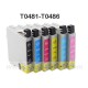 Compatible Cartuchos  Epson T0481 Pack 48