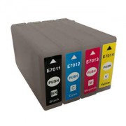 Compatible Cartucho Epson T7011 pack 4