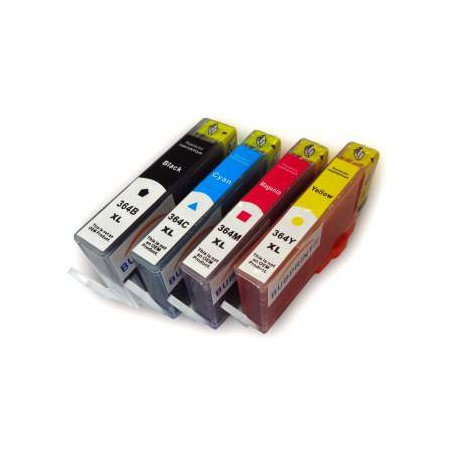 Compatible Cartucho Impresora HP PHOTOSMART ESTATION C510A Pack 4