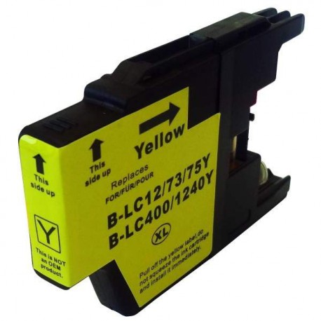 Compatible Cartucho Brother Impresora  DCPJ725W Amarillo