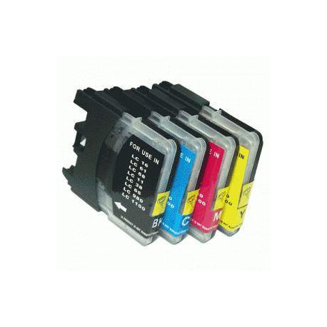 Compatible Cartucho Brother Impresora DCP387C Pack 4