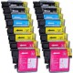 Compatible Cartucho Brother Impresora DCP387C Pack 32