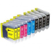 Compatible Cartucho Brother Impresora DCP153C Pack 24