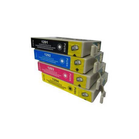 Compatible Cartucho Epson Impresora Stylus Offce BX625FDW Pack 8