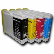 Compatible Cartucho Brother Impresora DCP195C Pack 8