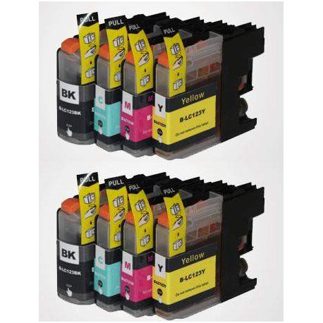 Compatible Cartucho Brother Impresora DCPJ4110DW Pack 8