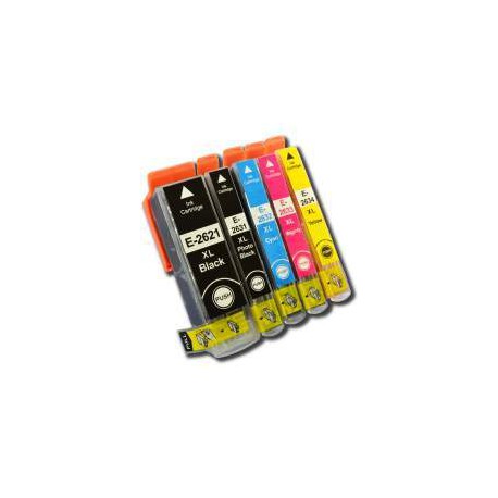 Compatible Cartucho Epson Impresora Expression Premium XP510 Pack 5
