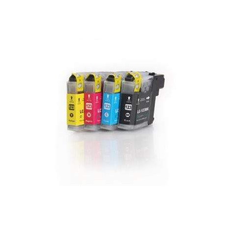 Compatible Cartucho Brother Impresora MFCJ4610DW Pack 4