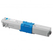 Compatible toner Oki impresora C3400 Cian
