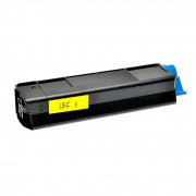 Compatible toner Oki impresora C5550MFP Amarillo