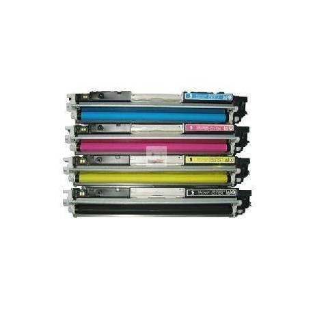 Compatible  Toneres Impresora HP Color Laser Jet CP1025 Pack 4