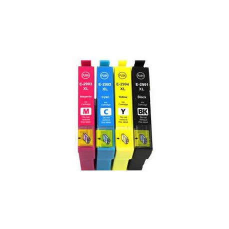 Compatibles Cartuchos Epson Impresora Expression Home XP432 Pack 4