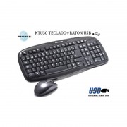 COMBO TECLADO + RATON USB KLONER KTU30