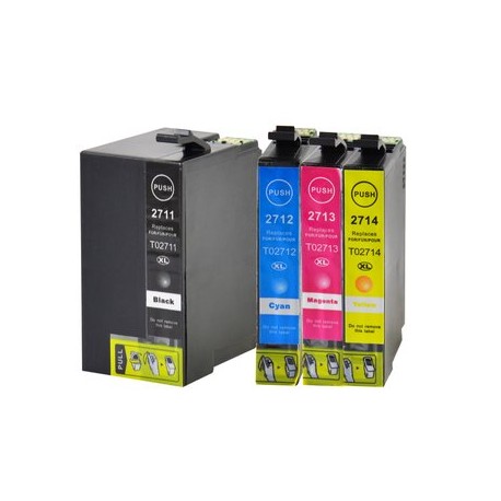 Compatible Cartuchos Epson T2711 Pack 4