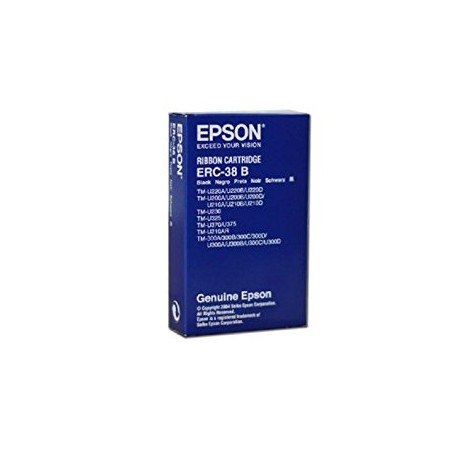 Cinta Matricial Epson ERC 38/34/30 Original Negro 