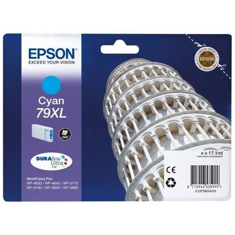 Cartucho Epson Original T7902 Cian