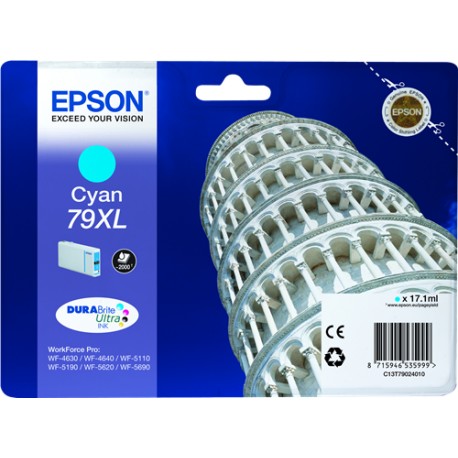 Cartucho Epson Original T7902XL Cian