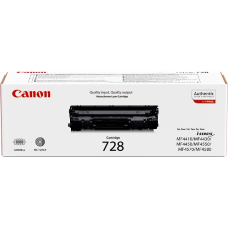  Original toner Canon 728 Negro
