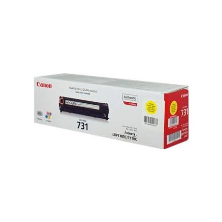 Original toner Canon 731 Amarillo