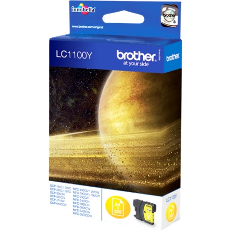 Cartucho Brother Original LC980  Amarillo