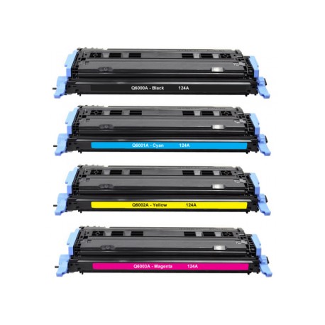 compatible Toner Impresora HP COLOR LASER JET 2550LN Pack4