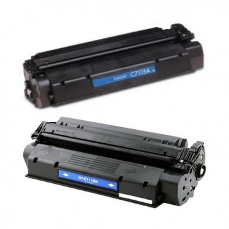 Cartuchos Compatible Pack 2 C7115 A