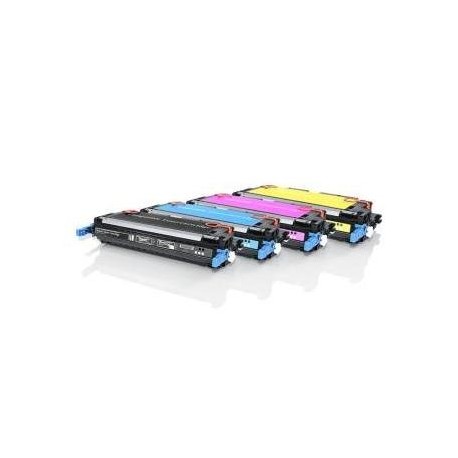 Compatible Toneres Impresora HP COLOR LASER JET CP3505DN Pack 4