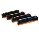 compatible  Toner Impresora HP Color Laser jet CP1216 Pack 4