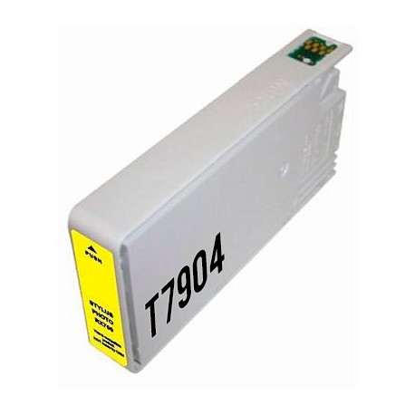 Compatible cartucho Epson T7904 Amarillo