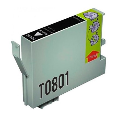 Compatible Cartucho Epson T0801Negro