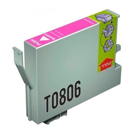 Compatible Cartucho Epson T0806  Magenta Light