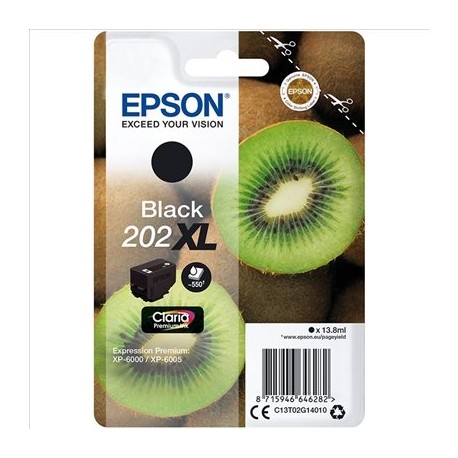 Cartucho Epson Original 202XL Negro