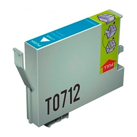 Compatible Cartucho Epson Impresora Stylus DX400 Cian
