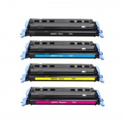   Compatible Toneres Impresora HP COLOR LASER JET 2605DTN Pack 4