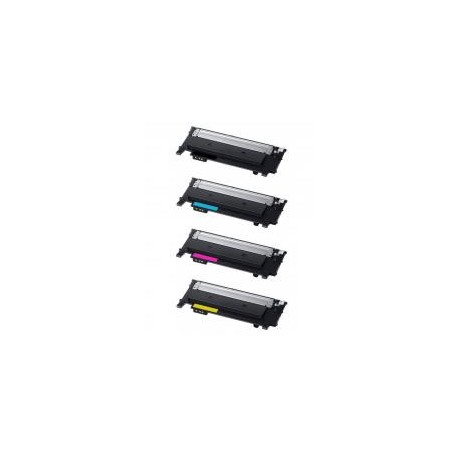  Compatible  Toneres Impresora HP COLOR LASER JET CP3525 Pack 4