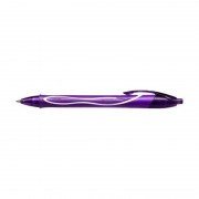 Bolígrafos Bic de gel retráctil punta media 0.7mm Violeta