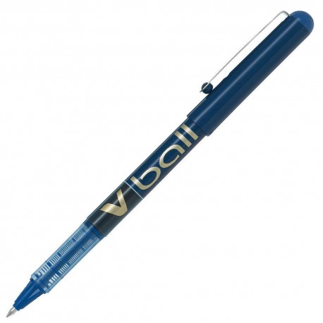 El rotulador Pilot Roller V-Ball azul de 0.7 mm Azul
