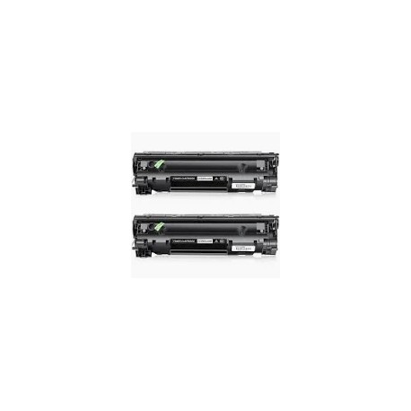  Compatible Toner HP CB435A Pack 2