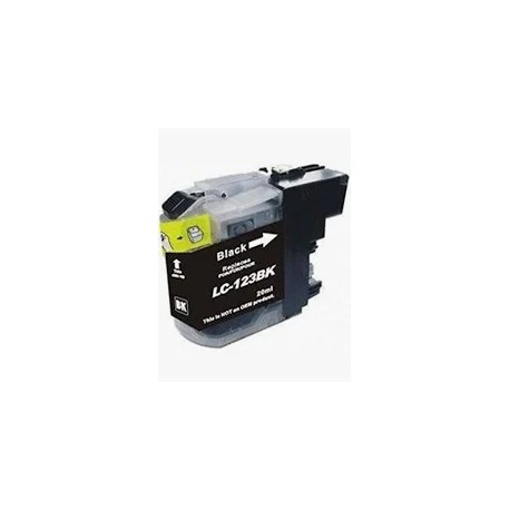Compatible Cartucho Brother LC123XL LC121XL Negro