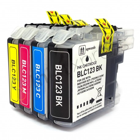 Compatible Cartucho Brother Impresora  MFCJ650DW Pack 8
