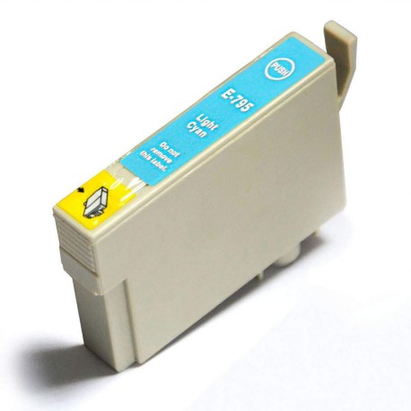 Compatible Cartucho Epson Impresora Estylus Photo PX660 Cian Light