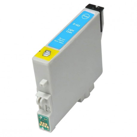  Compatible Cartucho Epson Impresora Stylus Photo RX500  Cian Light