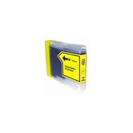 Compatible Cartuchos Brother Impreso DCP135C Amarillo