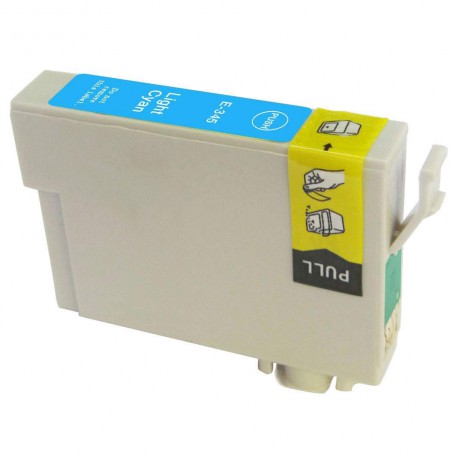 Compatible Cartucho Impresora Epson Estylus Photo 2100 T0345 Cian Light