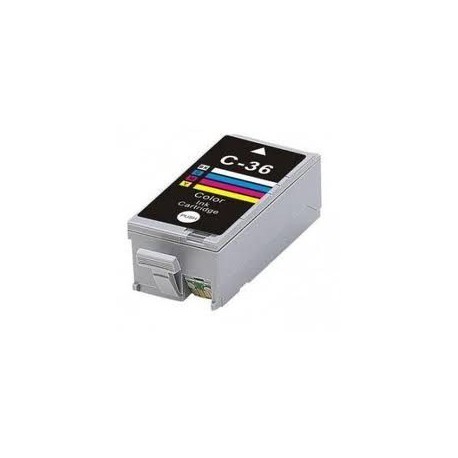 Compatible Cartucho Canon CLI36 Tricolor