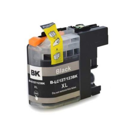 Compatible Cartucho Impresora Brother DCPJ152W LC123XL Negro