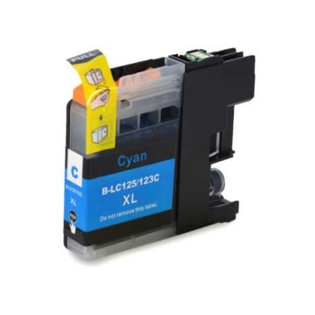 Compatible Cartucho Brother Impresora DCPJ752DW Cian