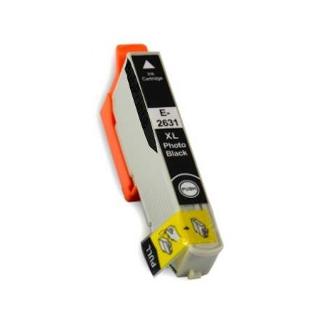 Compatible Cartucho Epson T2631 Negro Photo
